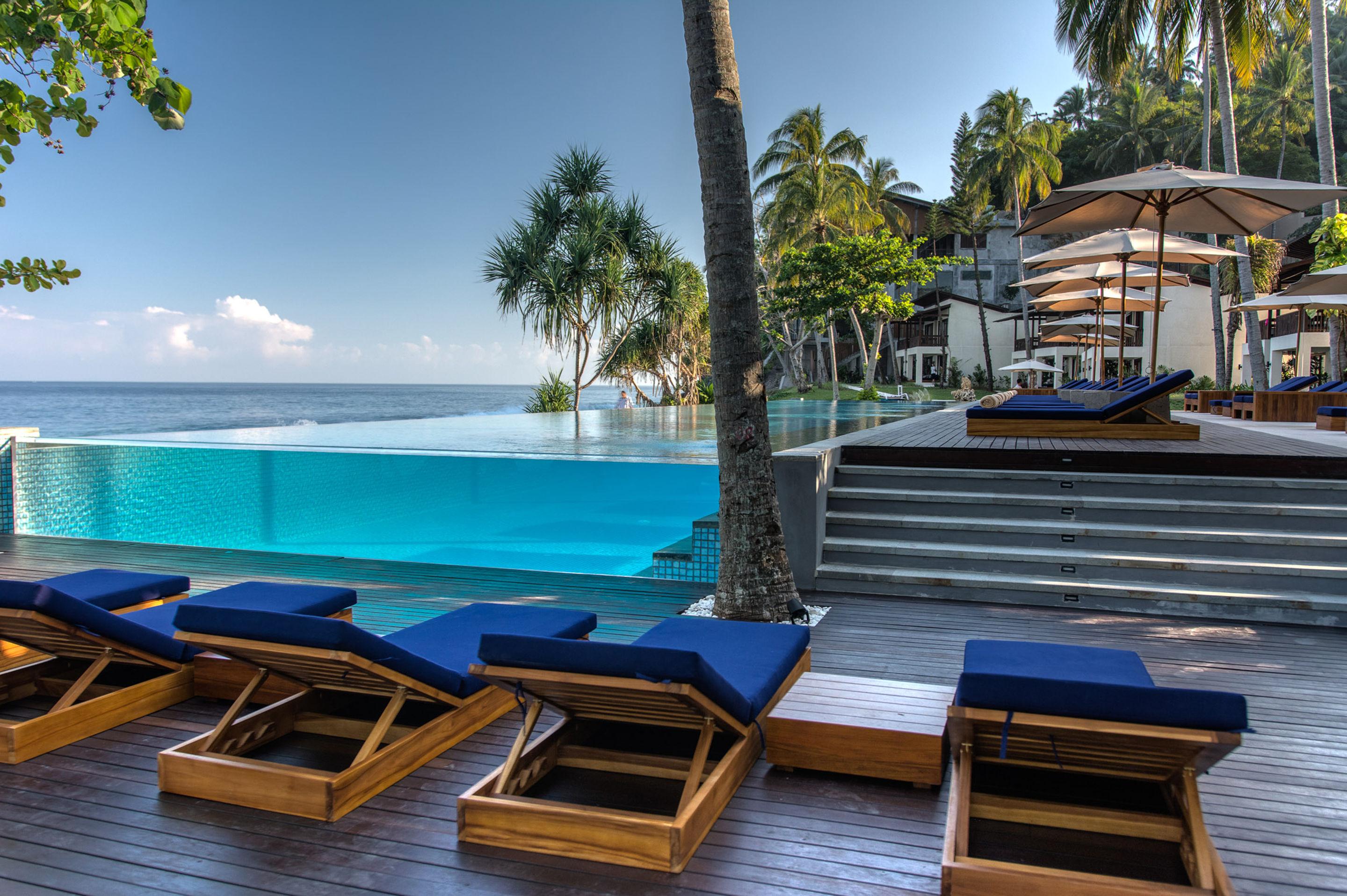 กาตามารัน โฮเต็ล แอนด์ รีสอร์ต Hotel เซงกีกี ภายนอก รูปภาพ Infinity pool at the resort